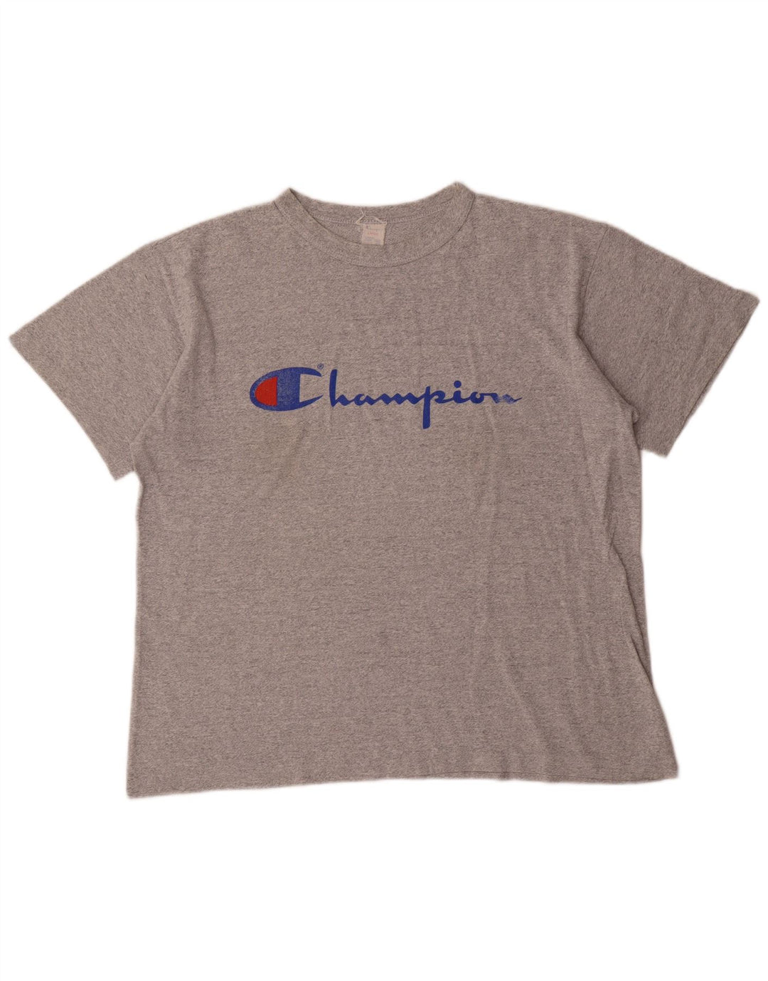 Ανδρικό T-Shirt Champion Graphic Top Large Grey Acrylic