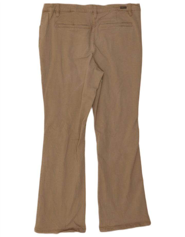 BKE Γυναικείο Bootcut Casual Παντελόνι W33 L31 Μπεζ βαμβακερό