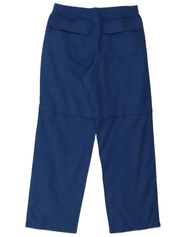 Ανδρικό ίσιο παντελόνι Chino Adidas UK 36/38 Small W32 L30 Μπλε βαμβακερό