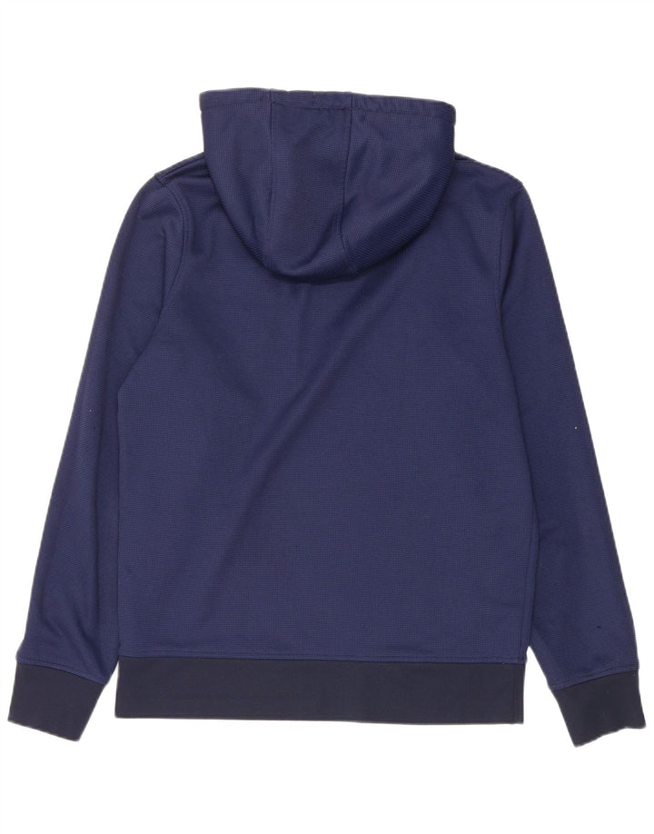 Jack & Jones Ανδρικό μπλουζάκι με κουκούλα, μεσαίο μπλε πολυεστέρας