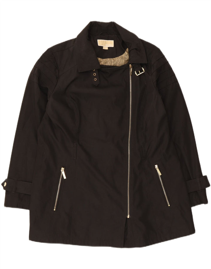 Michael Kors Γυναικείο Πανωφόρι UK 18 XL Μαύρο Πολυεστέρας