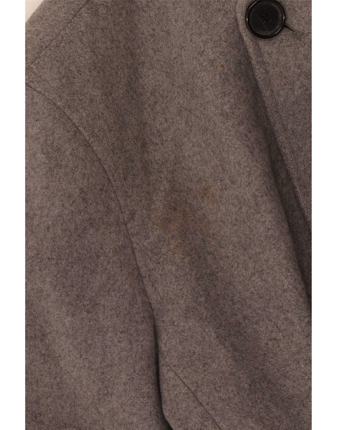 Ανδρικό πανωφόρι Reiss UK 40 Large Grey Wool