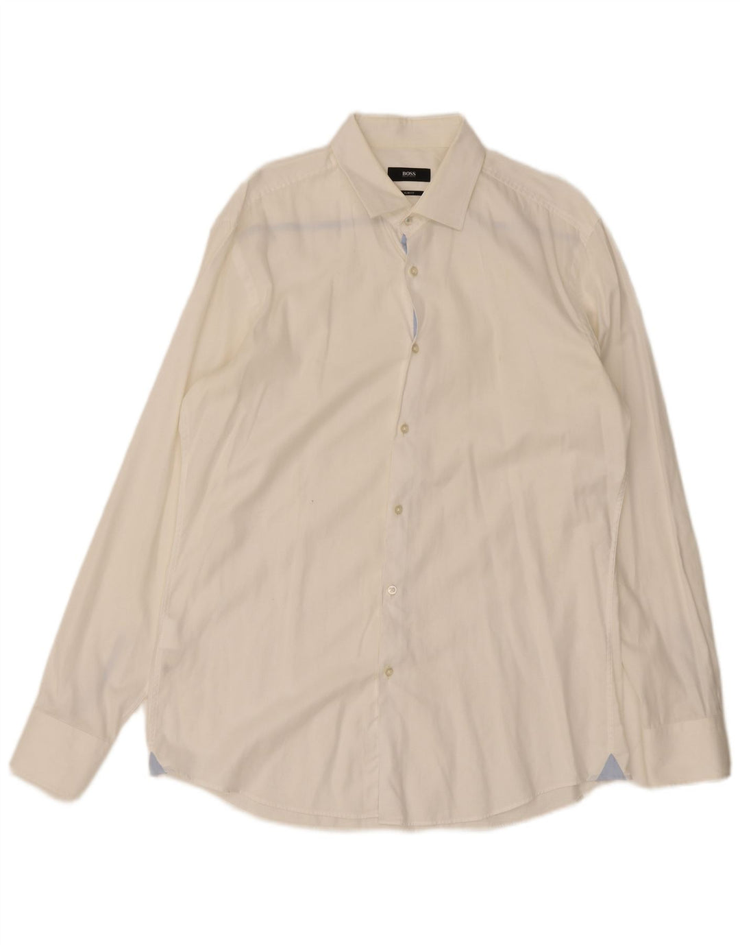 Ανδρικό πουκάμισο Hugo Boss Slim Fit Size 16 Large White