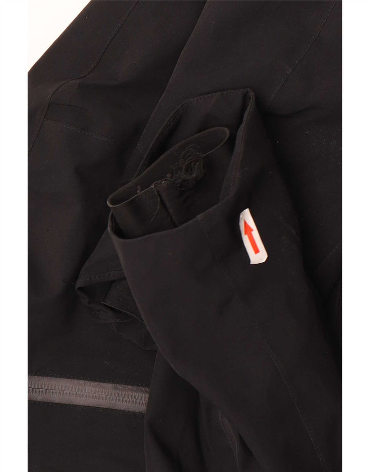 Ανδρικό μπουφάν βροχής με κουκούλα Timberland UK 36 Small Black Polyester
