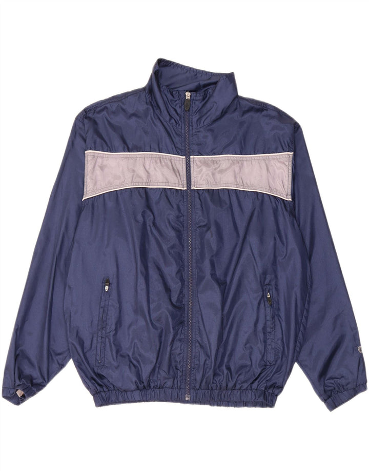 Ανδρική φόρμα ALEX Top Jacket UK 38 Medium Navy Blue Colorblock Polyamide