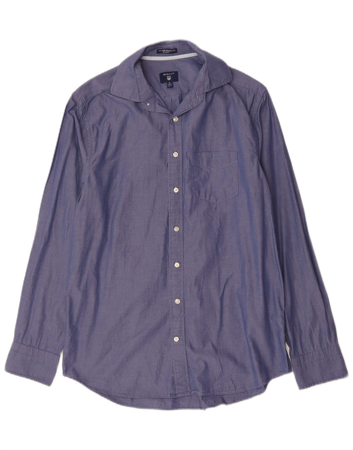 Ανδρικό πουκάμισο Gant Regular Fit Size 39/40 15 3/4 Medium Blue Cotton