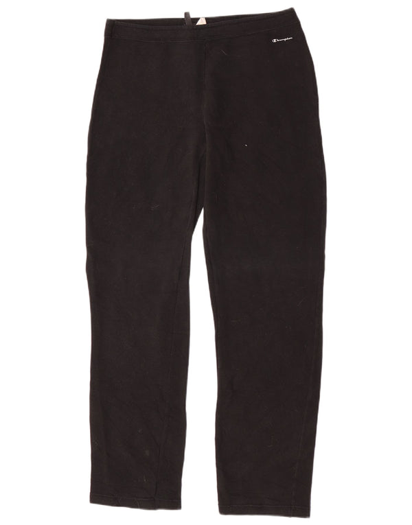 Champion Womens Easy Fit leggings UK 14 Large Black Cotton