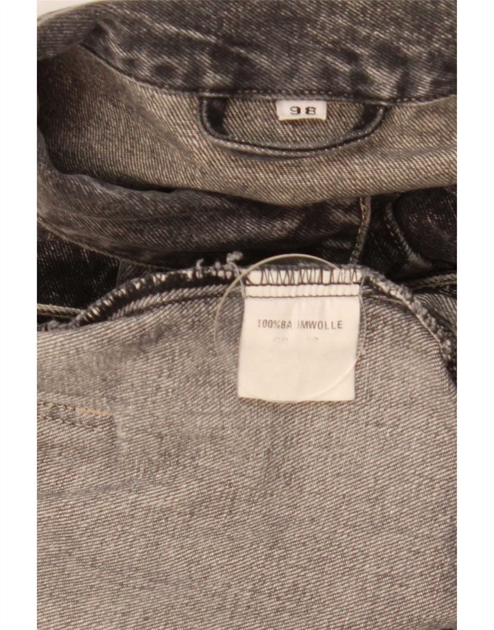 Vintage Ανδρικό Τζιν Μπουφάν UK 42 XL Γκρι βαμβακερό