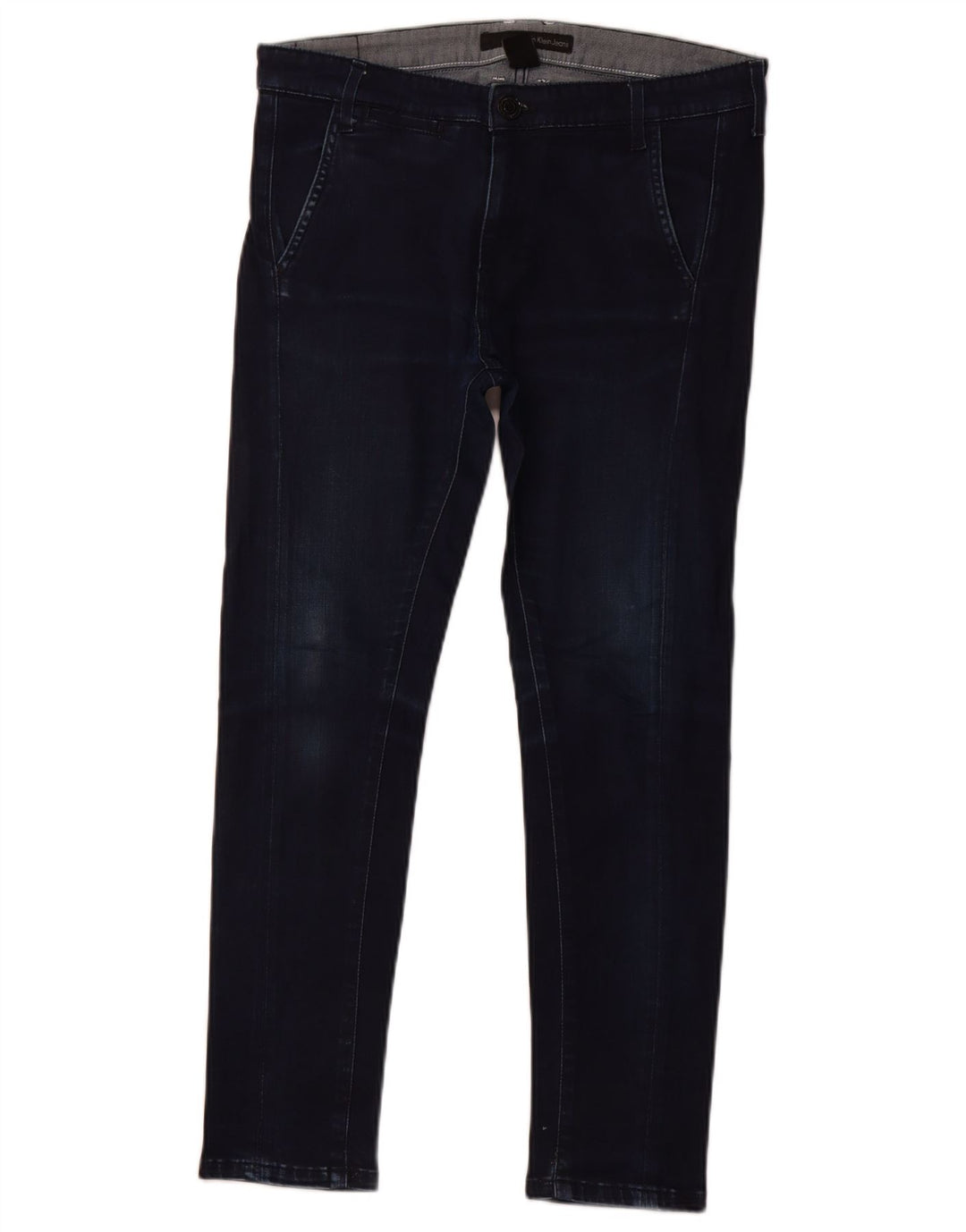 Calvin Klein Γυναικείο Slouchy Crop Slim Jeans W26 L25 Navy Blue