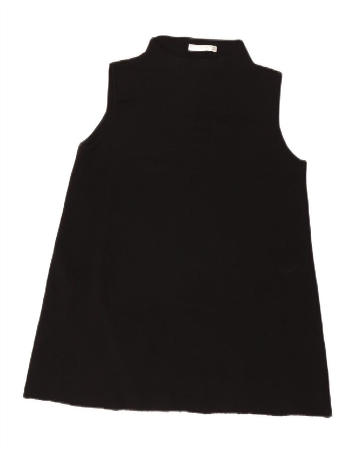 Zara Γυναικείο Αμάνικο Τοπ UK 12 Medium Black