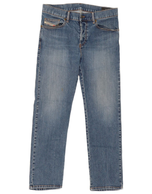 Γυναικείο ίσιο τζιν DIESEL W30 L27 Μπλε βαμβακερό