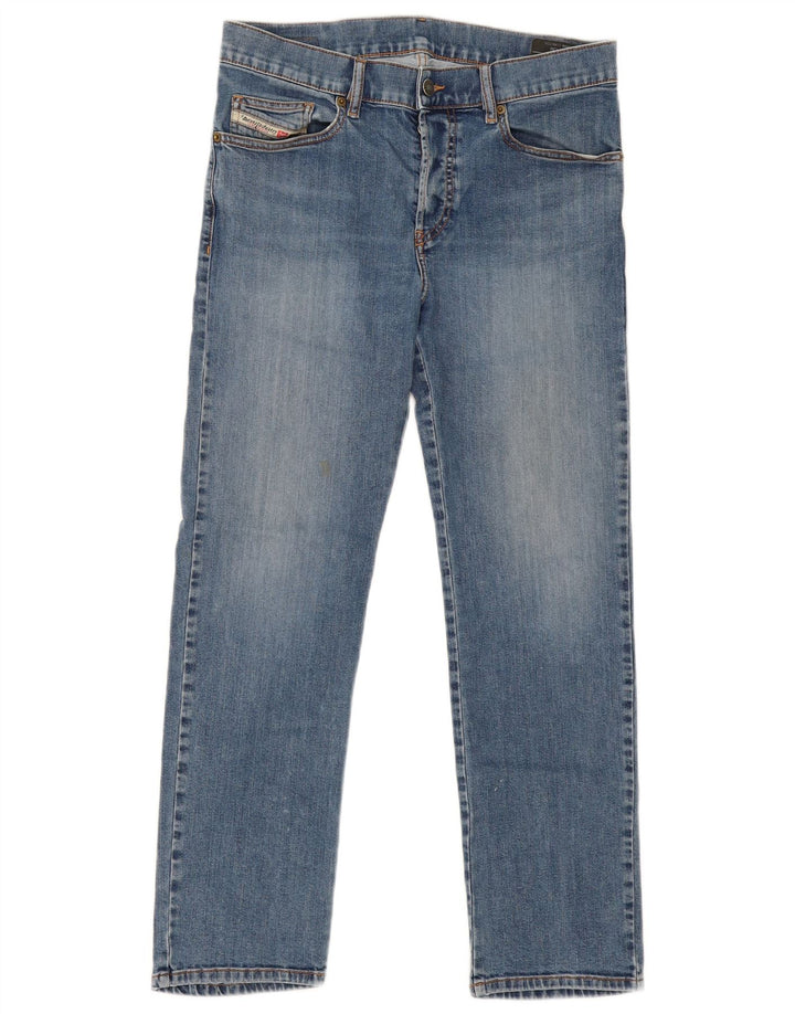 Γυναικείο ίσιο τζιν DIESEL W30 L27 Μπλε βαμβακερό