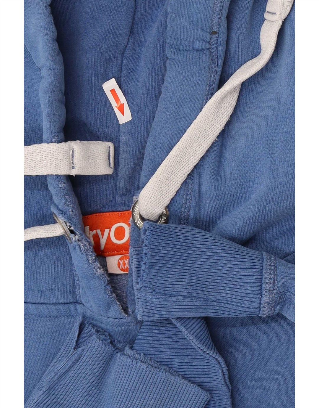 Superdry Ανδρικό Hoodie Jumper 2XL Blue Cotton