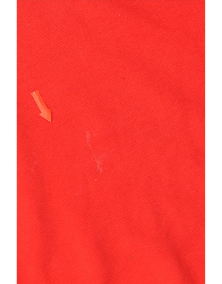 Ανδρικό γραφικό φούτερ Puma Jumper Small Red Colourblock Βαμβακερό