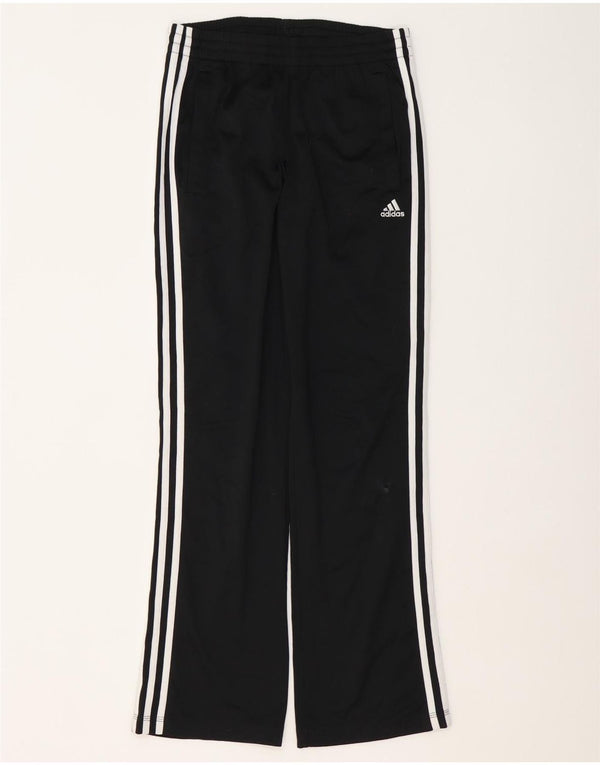 Παντελόνι αθλητικής φόρμας Adidas Girls 13-14 ετών Μαύρο Πολυεστέρα