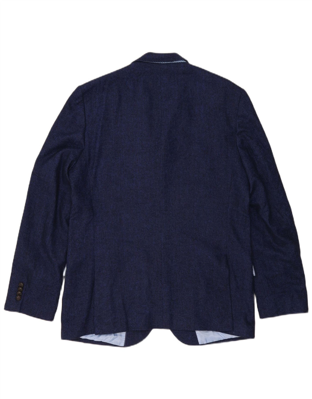 Marks & Spencer Ανδρικό μπλέιζερ με 2 κουμπιά μπουφάν UK 44 XL Navy Blue ψαροκόκαλο