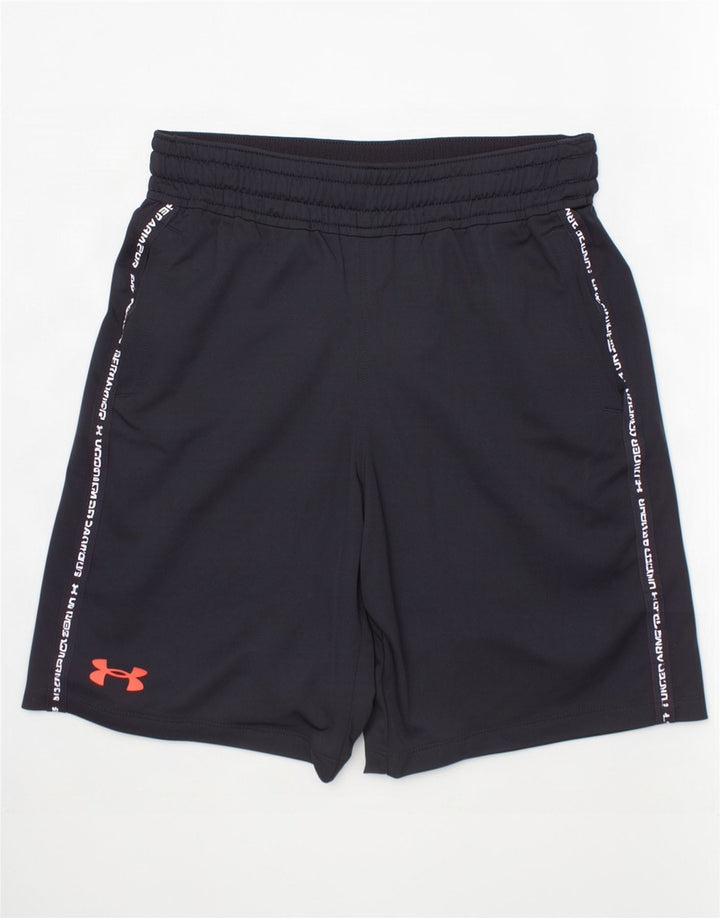 Under Armour Boys Graphic Sport σορτς 7-8 ετών Μικρό Μαύρο Πολυεστέρα