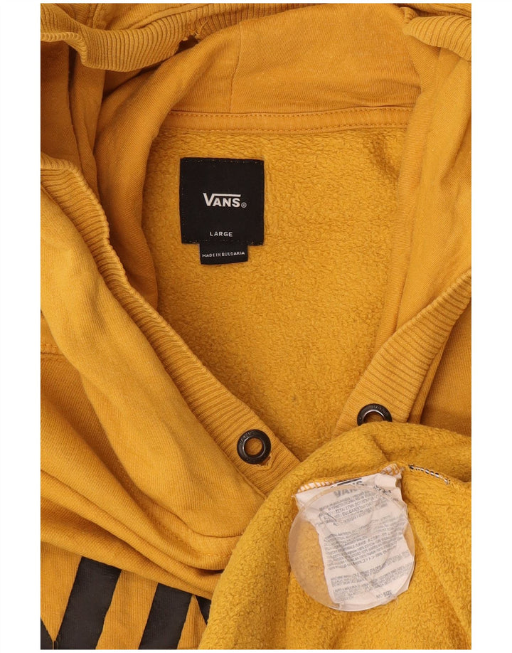 Ανδρικό Vans Graphic Hoodie Jumper μεγάλο κίτρινο βαμβακερό