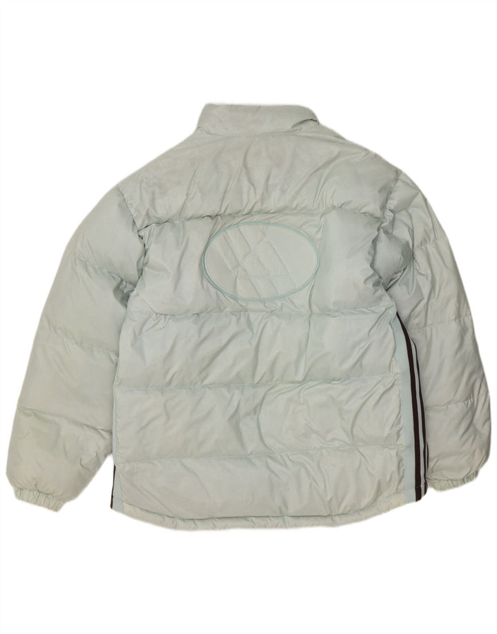 Adidas Ανδρικό γραφικό μπουφάν UK 40 Large Blue Polyester