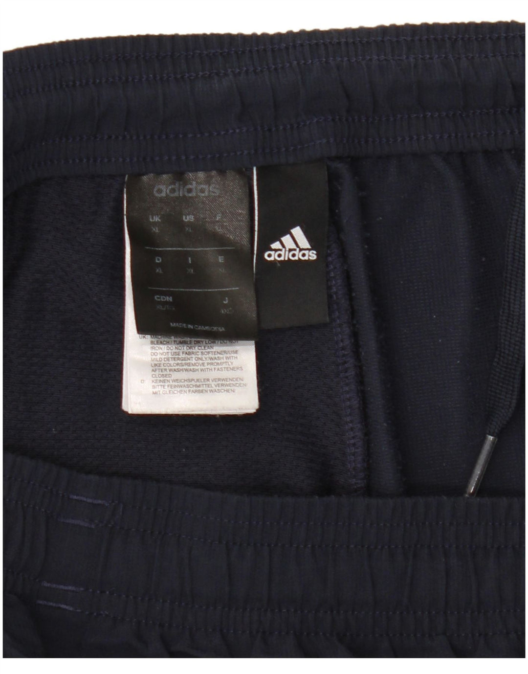 Ανδρική φόρμα Adidas Παντελόνι XL Navy Blue Polyester