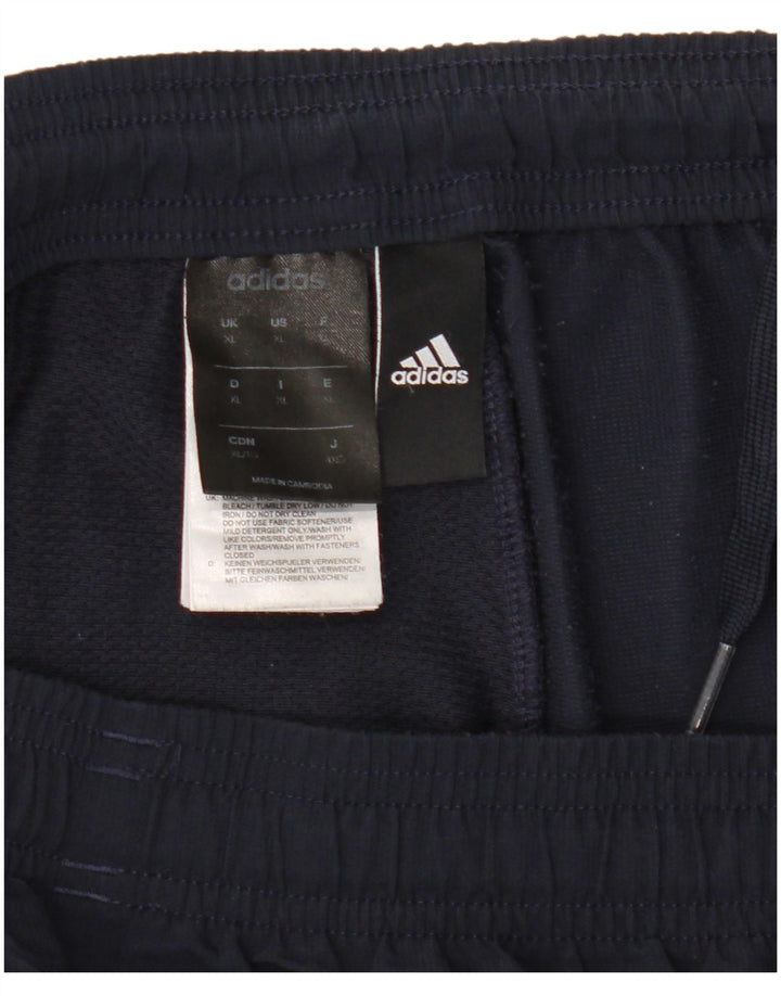Ανδρική φόρμα Adidas Παντελόνι XL Navy Blue Polyester