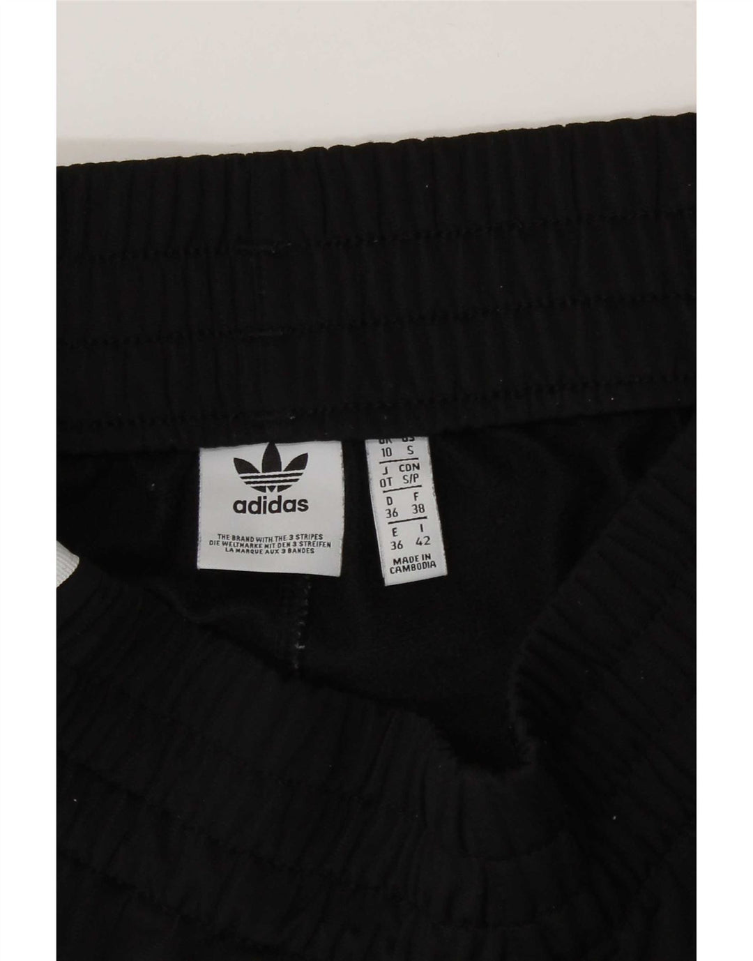 Γυναικείο αθλητικό σορτς Adidas UK 10 Small Black Polyester