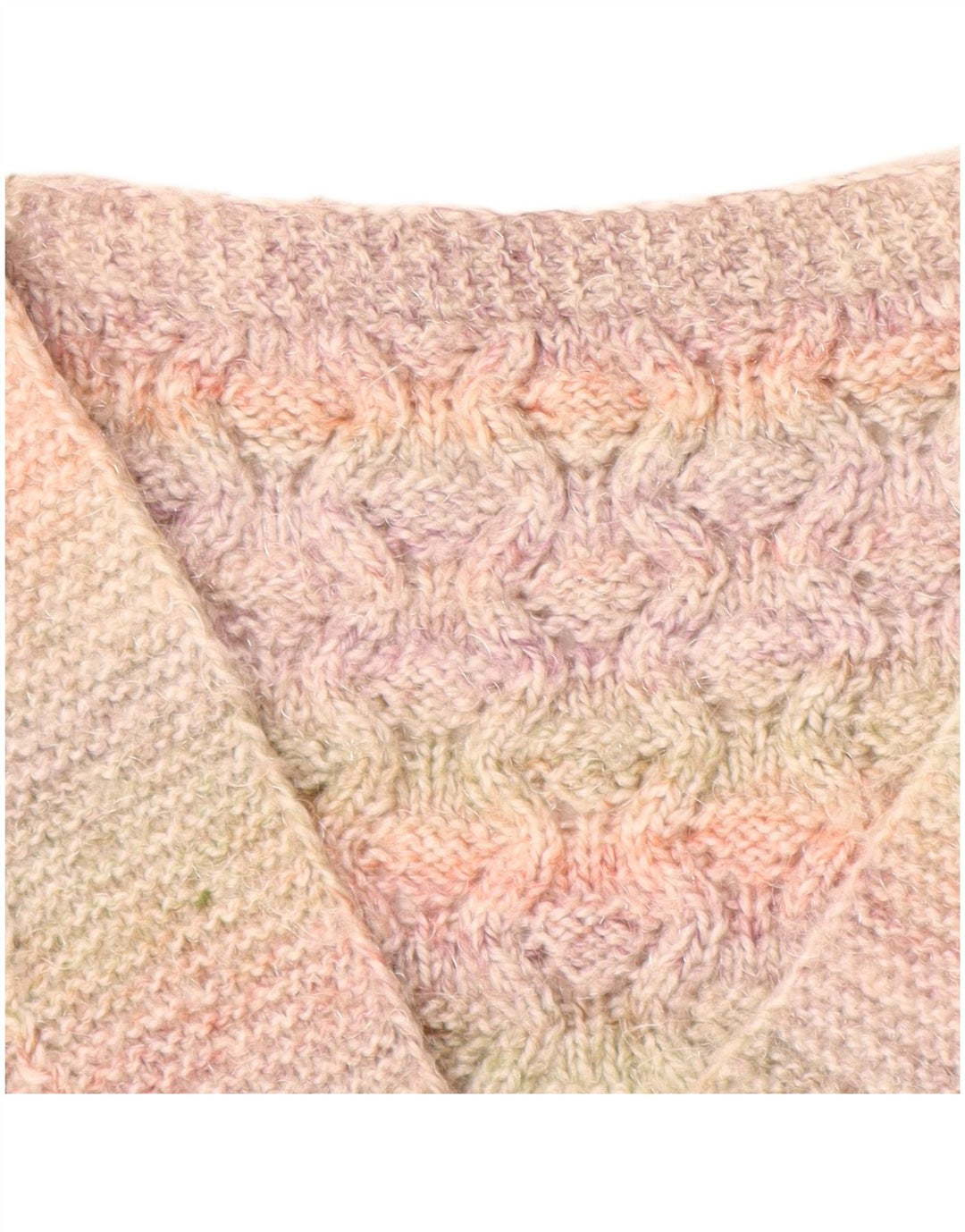 Γυναικείο γιλέκο VINTAGE Tank Top UK 16 μεγάλο ροζ ριγέ