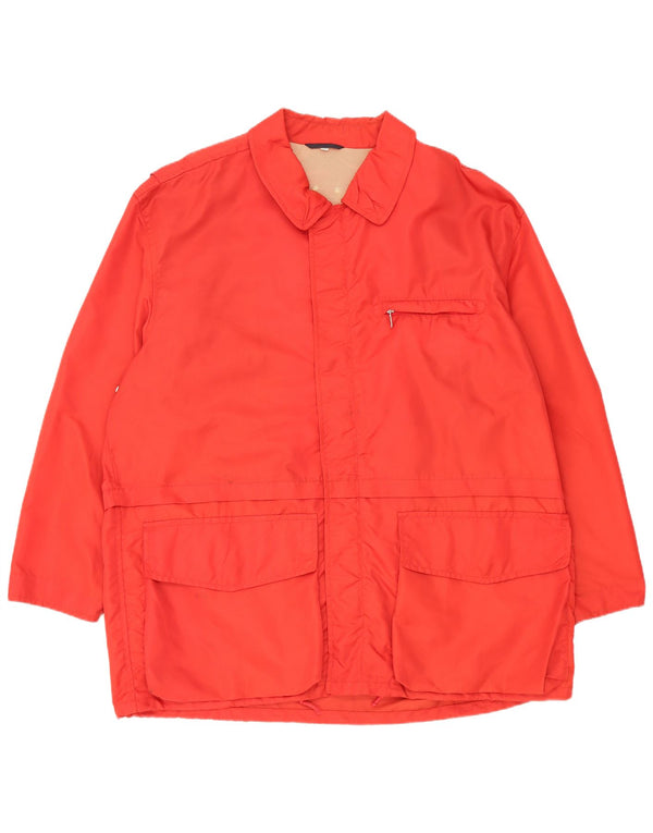 Green Fox Mens Utility Jacket IT 52 XL Red