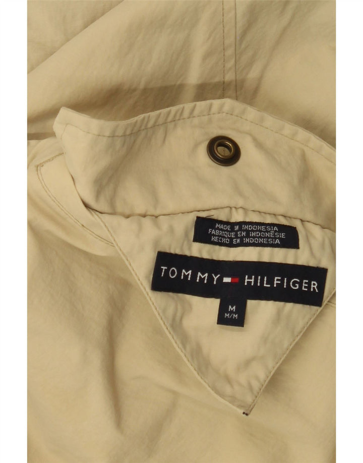 TOMMY HILFIGER Ανδρικό αναστρέψιμο μπουφάν UK 38 Medium Navy Blue Check Nylon