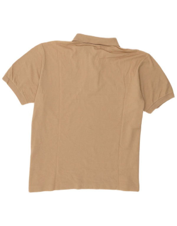 Ανδρικό πουκάμισο πόλο Lacoste Νούμερο 7 2XL Μπεζ βαμβακερό