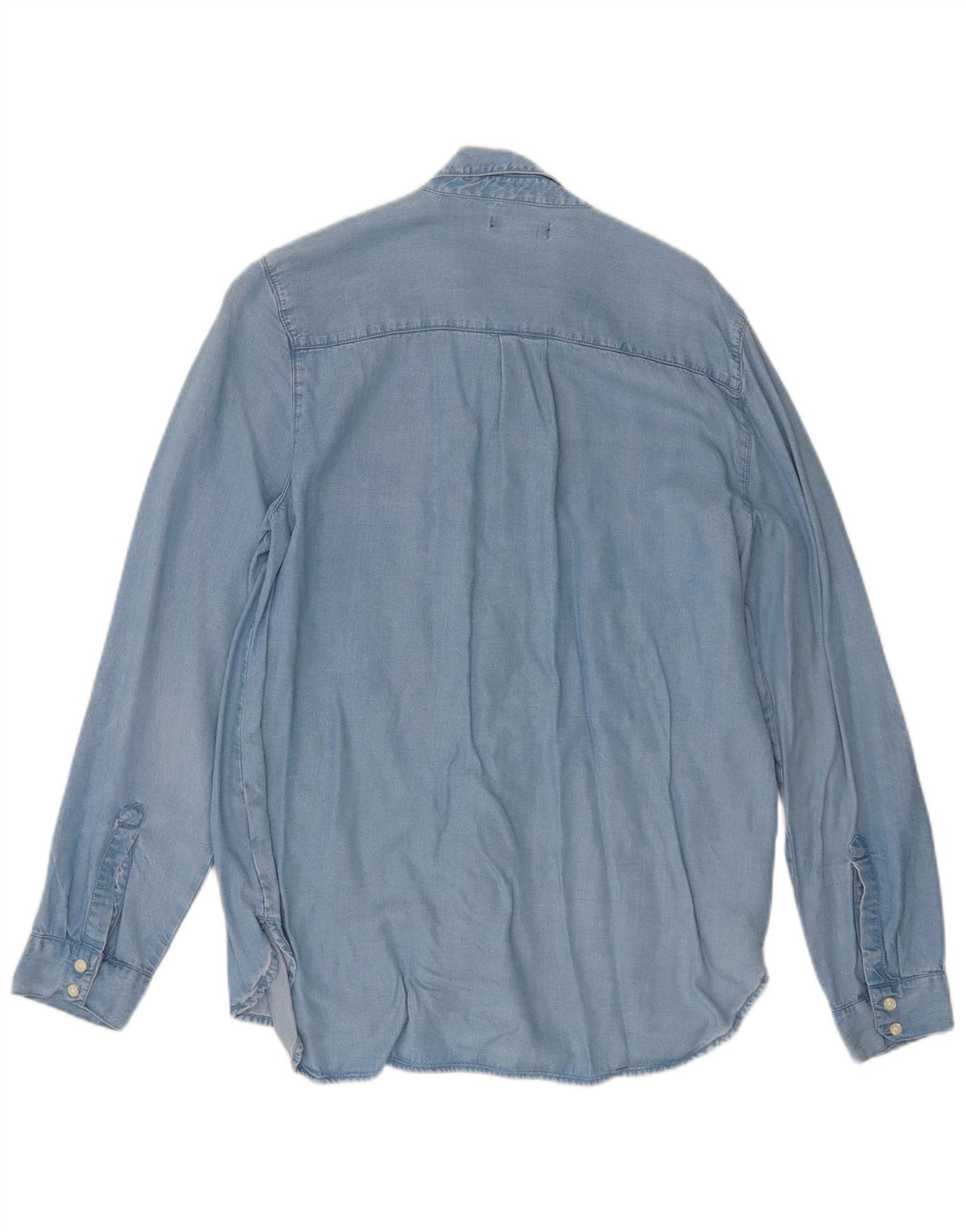 Gap Γυναικείο Τζιν Πουκάμισο UK 14 Medium Blue Lyocell