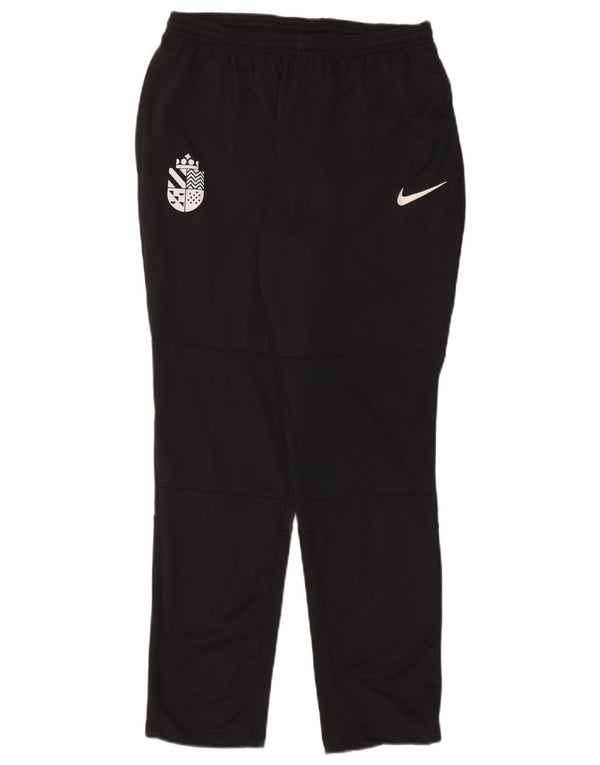 Ανδρικό παντελόνι αθλητικής φόρμας Nike Dri Fit μεγάλο μαύρο πολυεστέρα