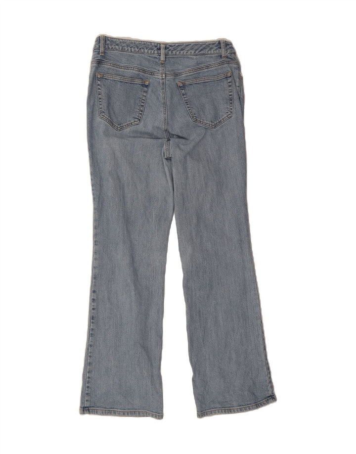 LANDS END Womens Bootcut Jeans US 8 Medium W30 L30 Blue Cotton Vintage Lands End and Second-Hand Lands End from Messina Hembry 