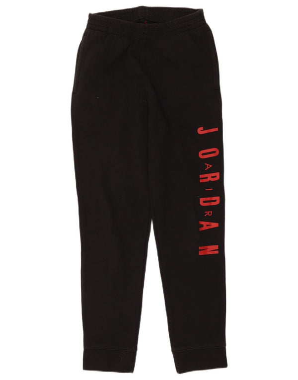 Jordan Girls Graphic αθλητική φόρμα παντελόνι Joggers 13-14 ετών XL μαύρο βαμβακερό