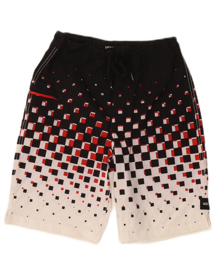 VANS Boys Swimming Short 15-16 Years Μαύρο γεωμετρικό πολυεστέρα