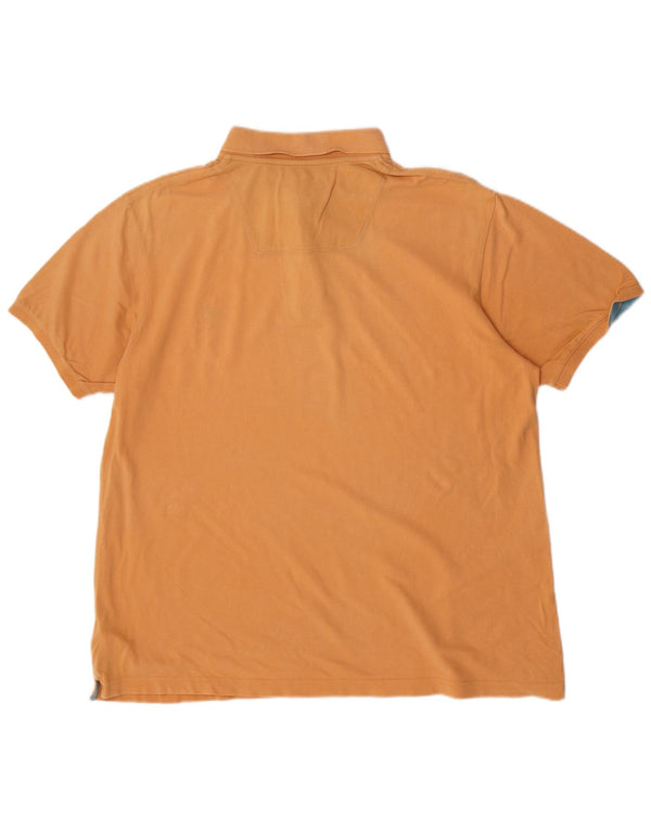 Timberland Mens Earthkeepers Regular Fit Polo Shirt 2XL Πορτοκαλί βαμβακερό