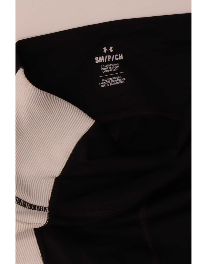 Under Armour Γυναικείο κολάν UK 8 Small Black Colourblock Πολυεστέρας
