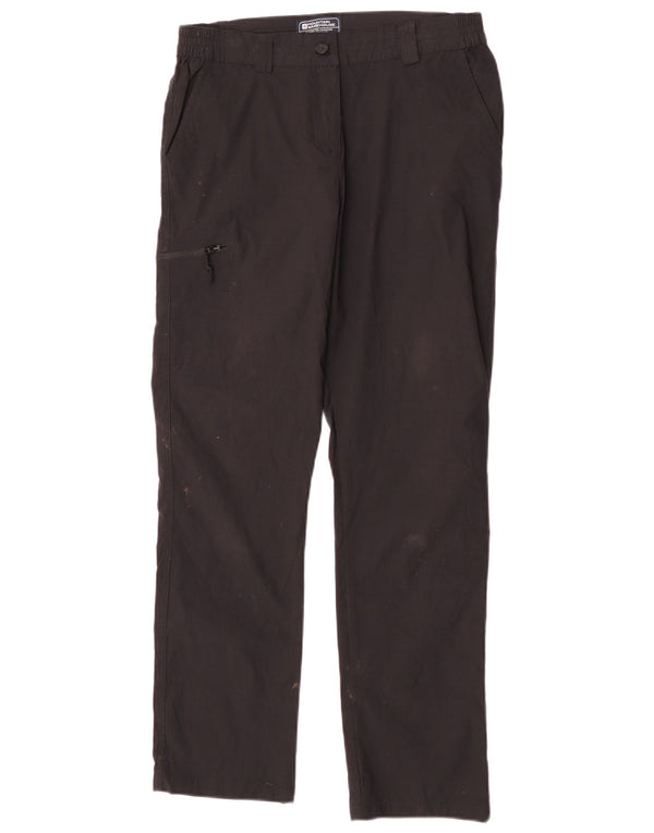 Mountain Warehouse Γυναικείο ίσιο παντελόνι Cargo UK 10 Small W28 L29 Μαύρο