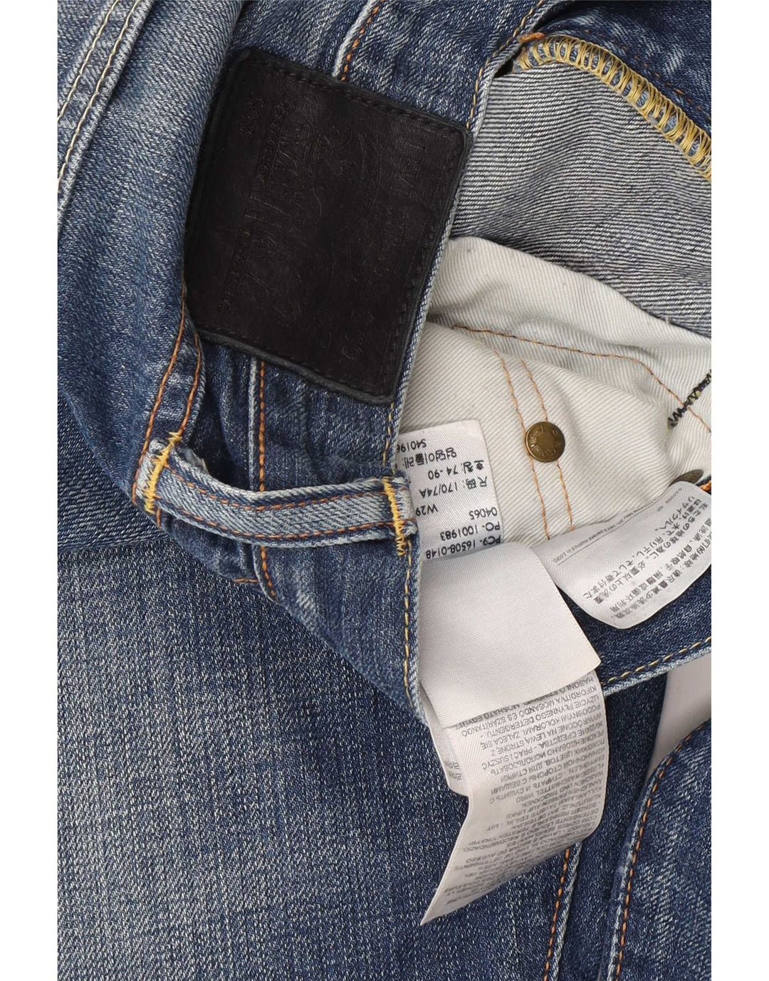 Levi's Mens 508 Regular Tapered Jeans W29 L32 Μπλε βαμβακερό
