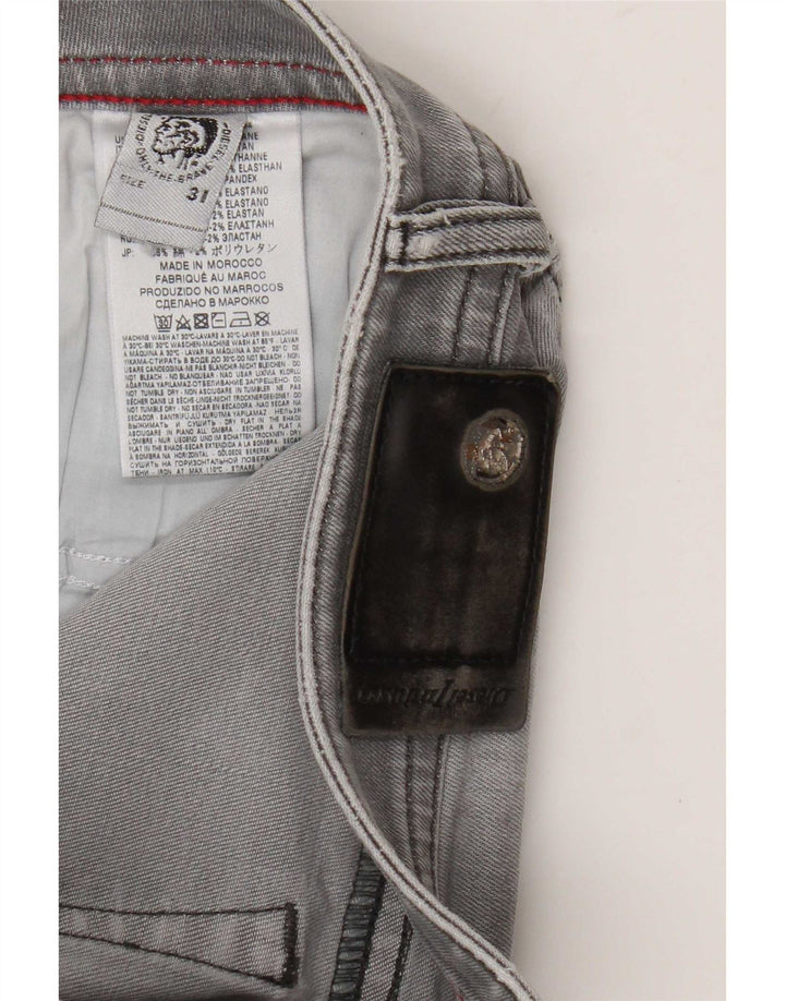 Ανδρικό τζιν Diesel Buster Regular Tapered Jeans W31 L29 Γκρι βαμβακερό