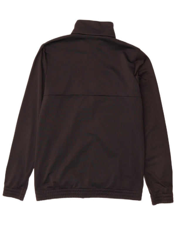 ADIDAS Boys αθλητική φόρμα Top Jacket 14-15 Years Black Colourblock