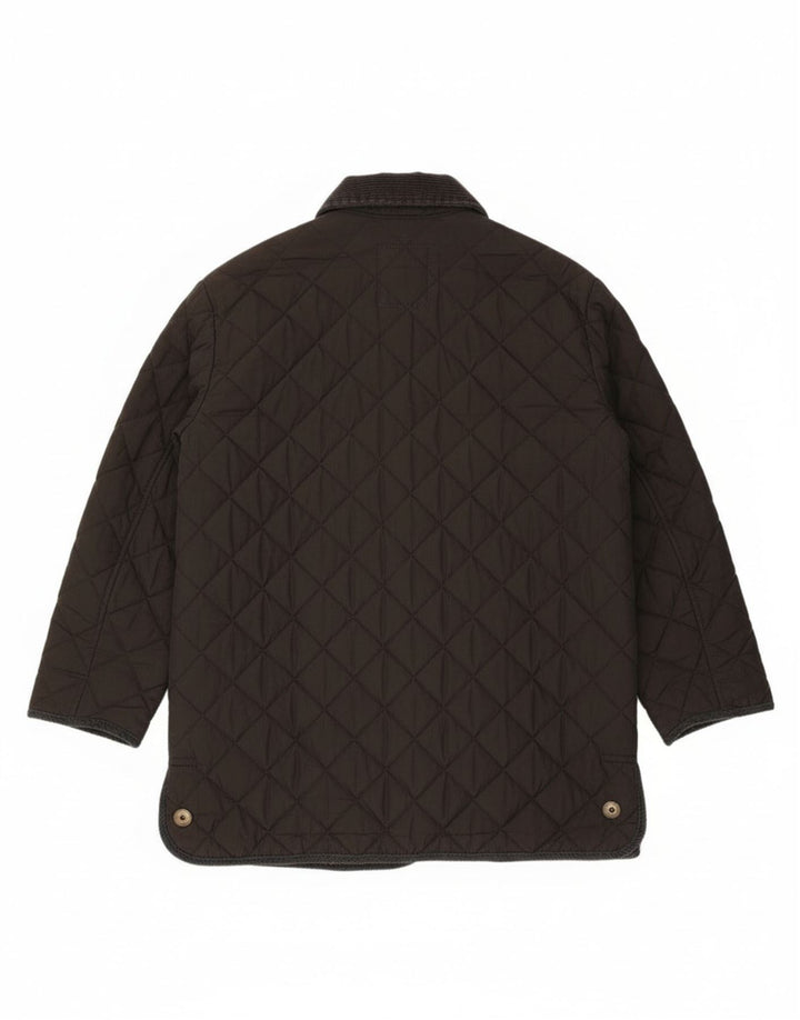 Vintage Γυναικείο Καπιτονέ Μπουφάν IT 48 XL Μαύρο Βαμβακερό