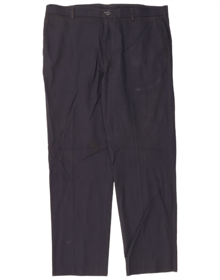 Ανδρικό ίσιο παντελόνι Chino IZOD W38 L32 Navy Blue Polyester