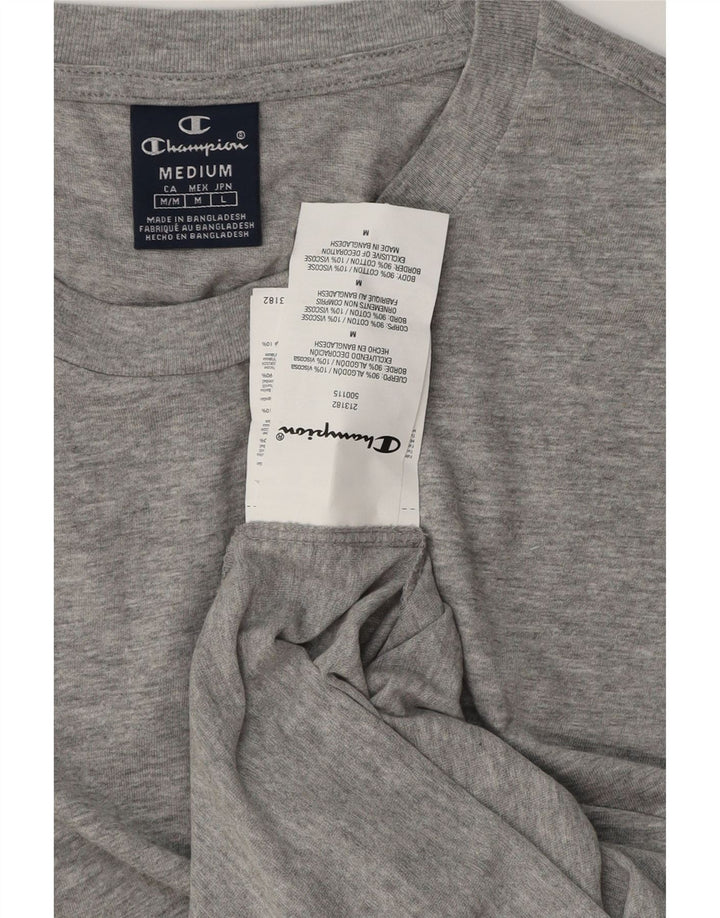 Ανδρικό T-Shirt CHAMPION Top Βαμβακερό μεσαίο γκρι