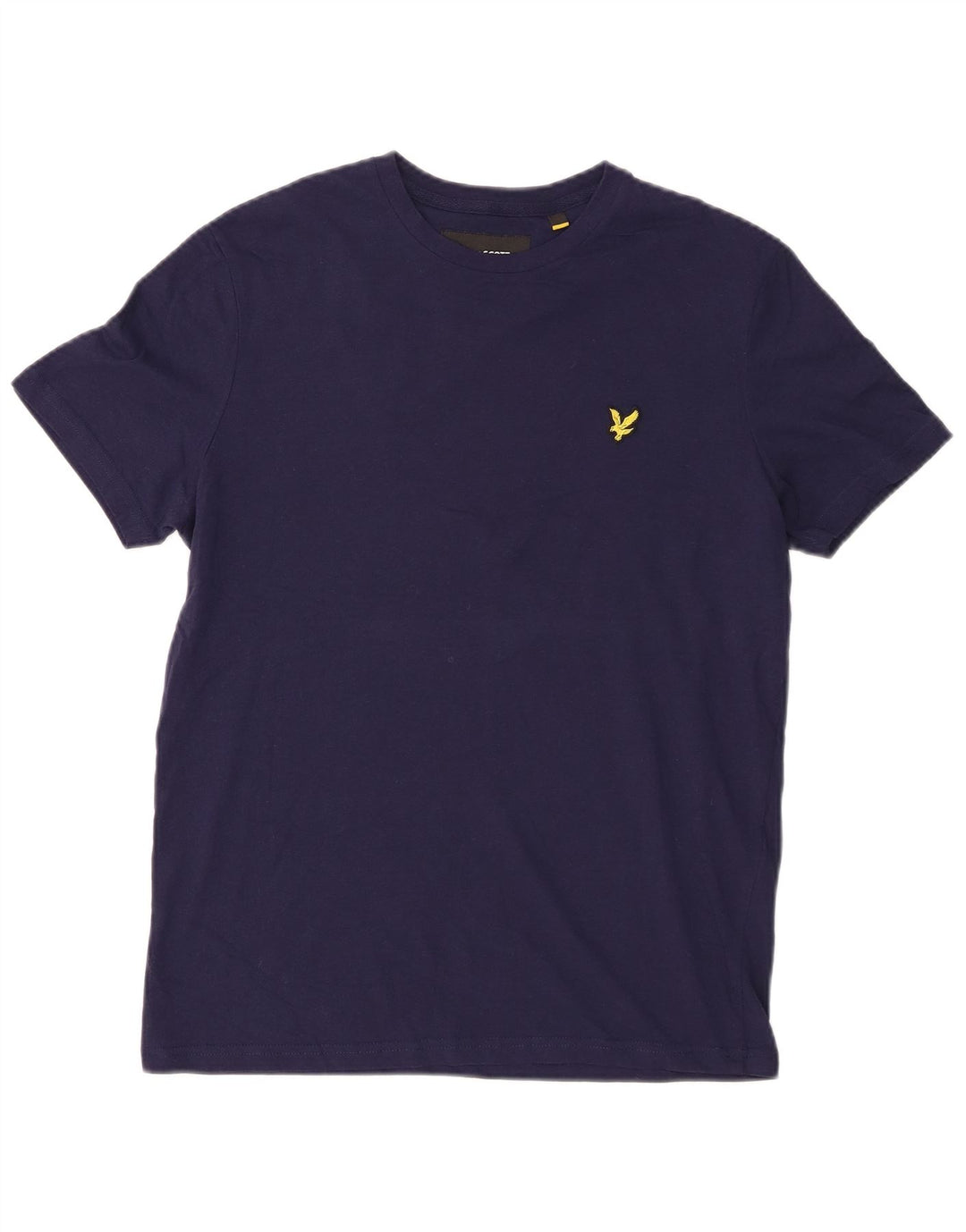 Ανδρικό T-Shirt Lyle & Scott Top Small Navy Blue Cotton