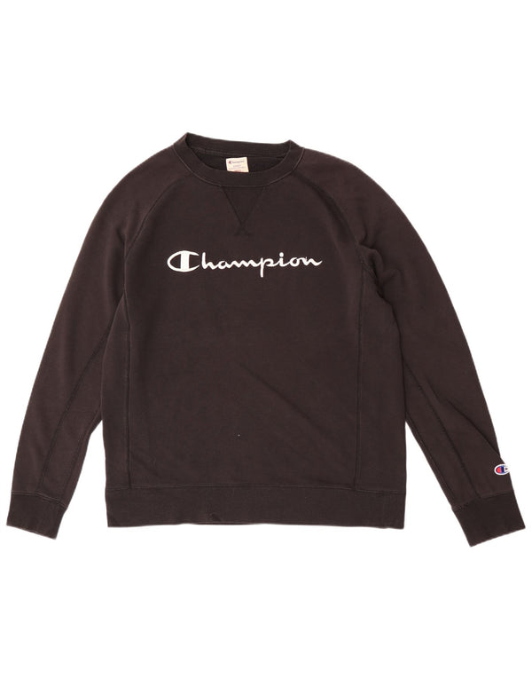 Ανδρικό γραφικό φούτερ Champion Jumper Small Black