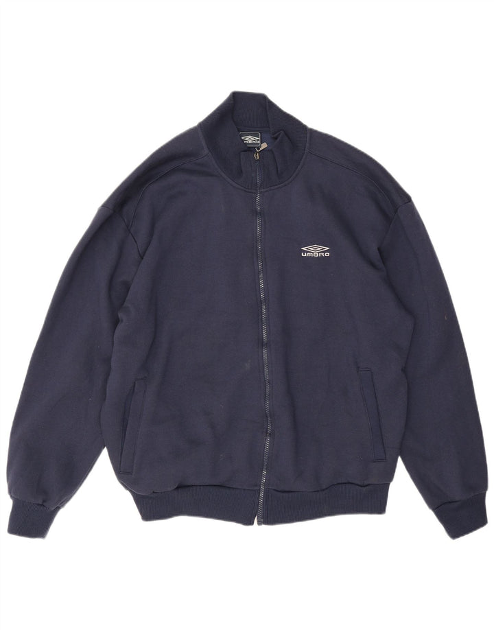 Ανδρική φόρμα Umbro Top Jacket Μεγάλο Navy Blue Polyester