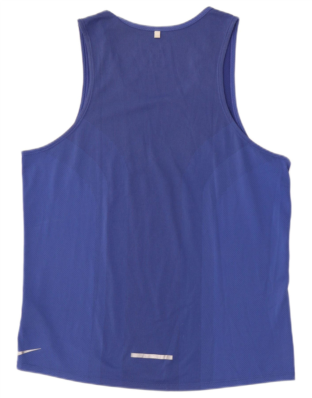 Γραφικό γιλέκο Nike Mens Dri Fit, μεσαίο μπλε πολυεστέρας