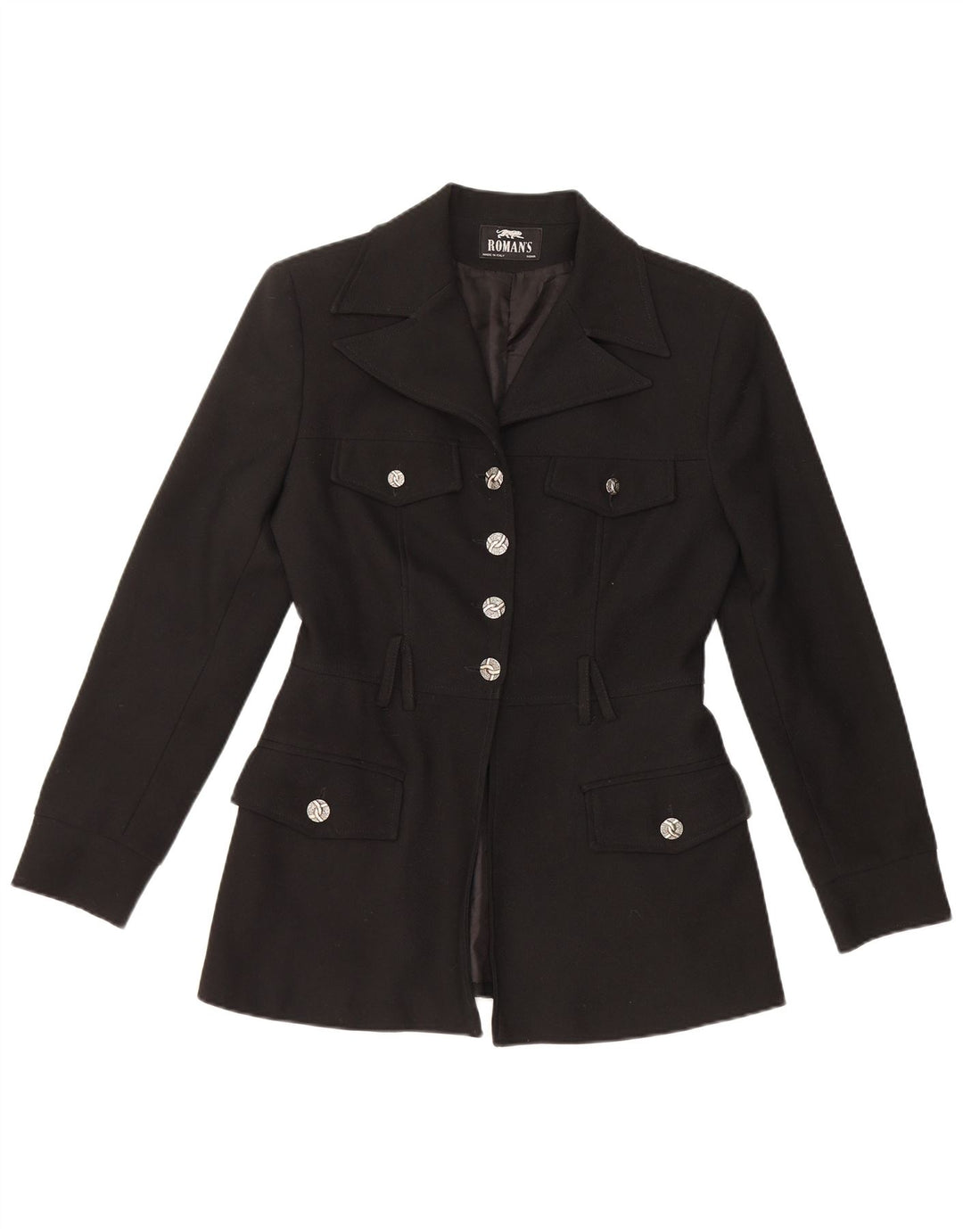 Roman's γυναικείο μπουφάν blazer UK 10 Small Black