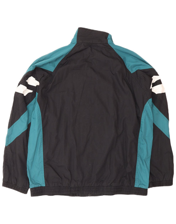 Ανδρική φόρμα CRANE Loose Fit Top Jacket XL Black Colourblock Polyester